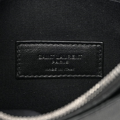 Saint Laurent Grain De Poudre Zipped Pouch Black 6 of 8