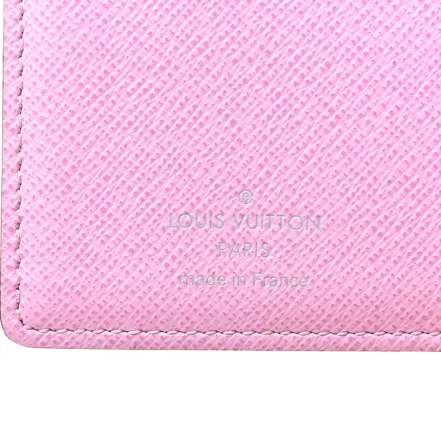 Monogram Multicolor Small Ring Agenda Cover White Litchi