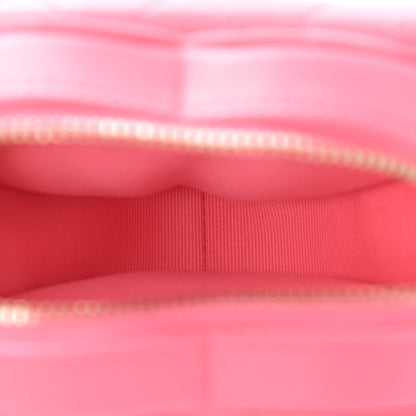Chanel Lambskin Quilted CC In Love Heart Waist Belt Bag With Chain Pink 5 of 11
