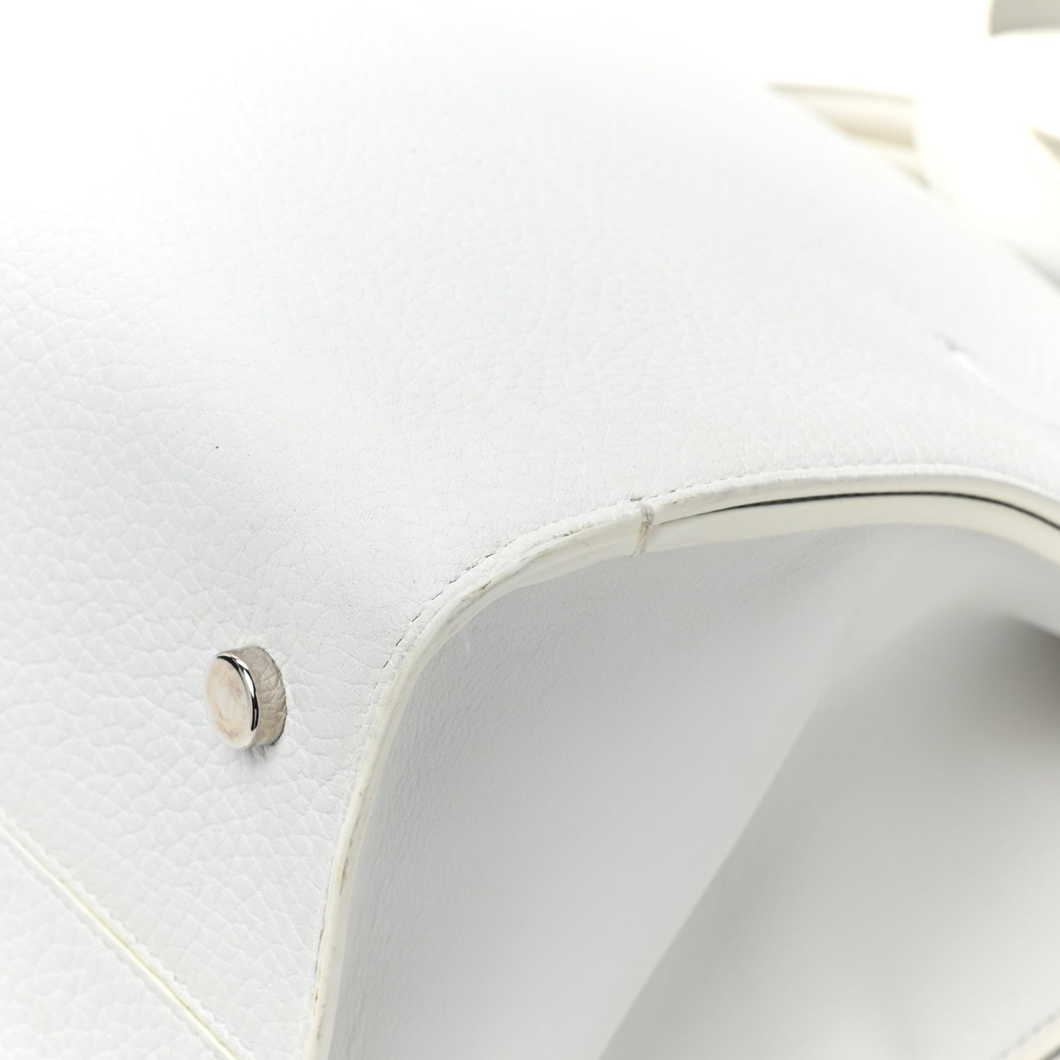 Christian Dior Bullcalf Medium Diorever Flap White 14 of 15