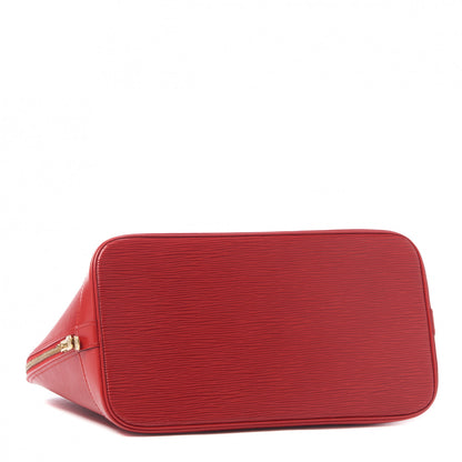 Louis Vuitton Epi Alma PM Castillan Red 4 of 9