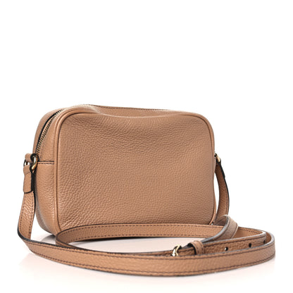 Gucci Pebbled Calfskin Small Soho Disco Bag Camelia 3 of 15