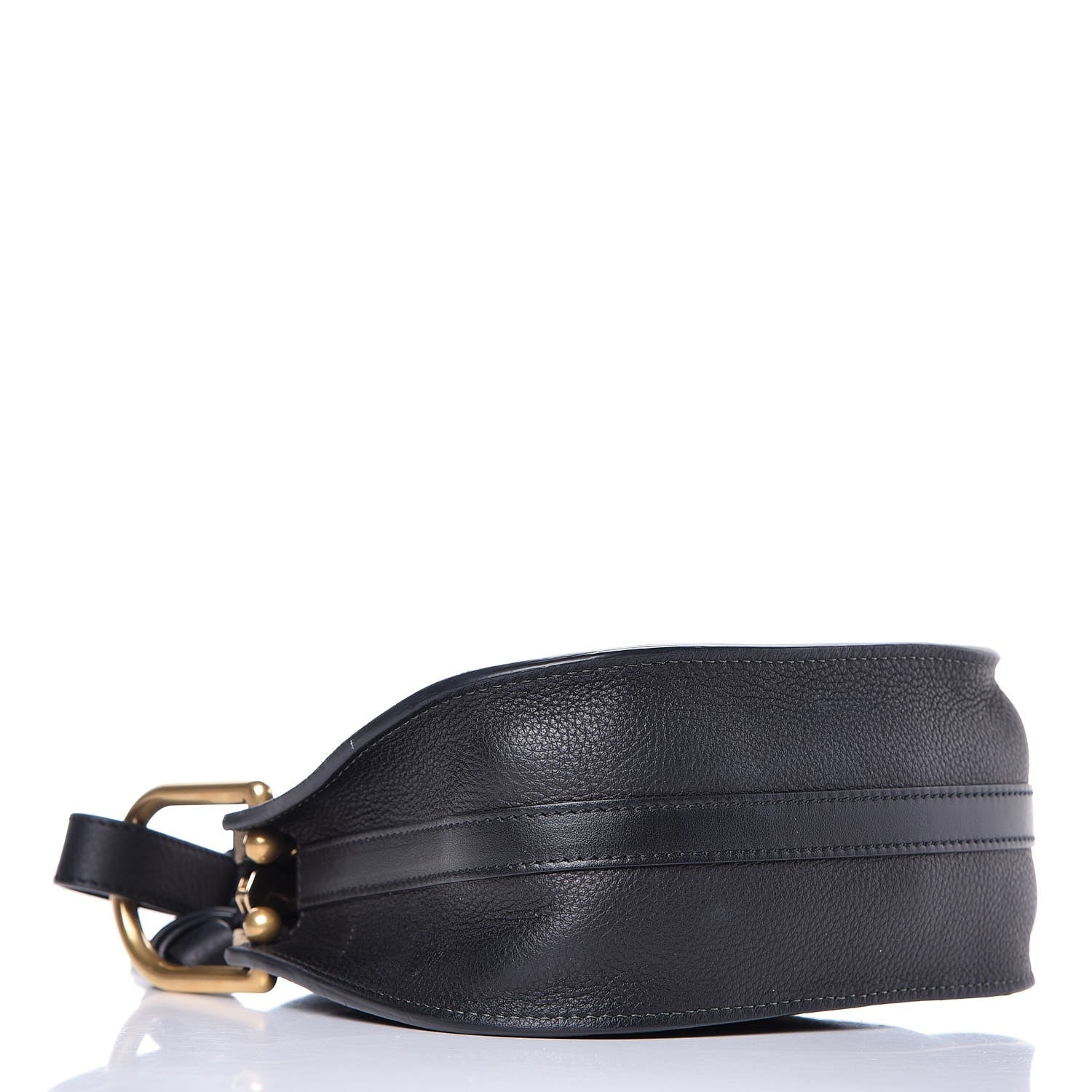 Chloe Grained Calfskin Nano Hayley Hobo Black 4 of 12