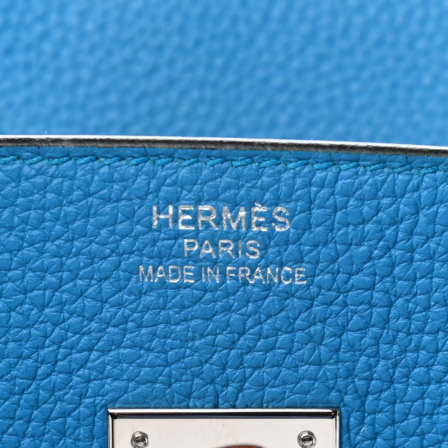 Hermes Togo Verso Birkin 35 Bleu Zanzibar Malachite 7 of 13