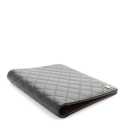 Chanel Caviar Quilted Large Agenda Cover Black 4 of 9