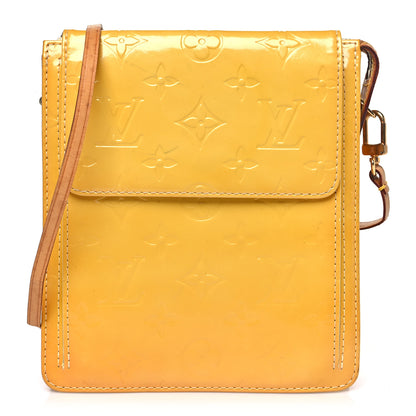 Louis Vuitton Vernis Mott Yellow 1 of 14