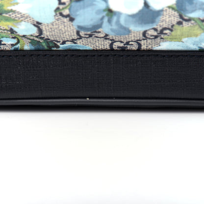 Gucci GG Supreme Monogram Blooms Small Day Backpack Blue 11 of 12