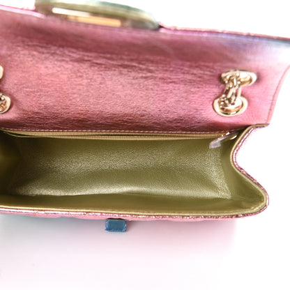 Chanel Metallic Goatskin Quilted Mini 2.55 Reissue Flap Multicolor 4 of 10