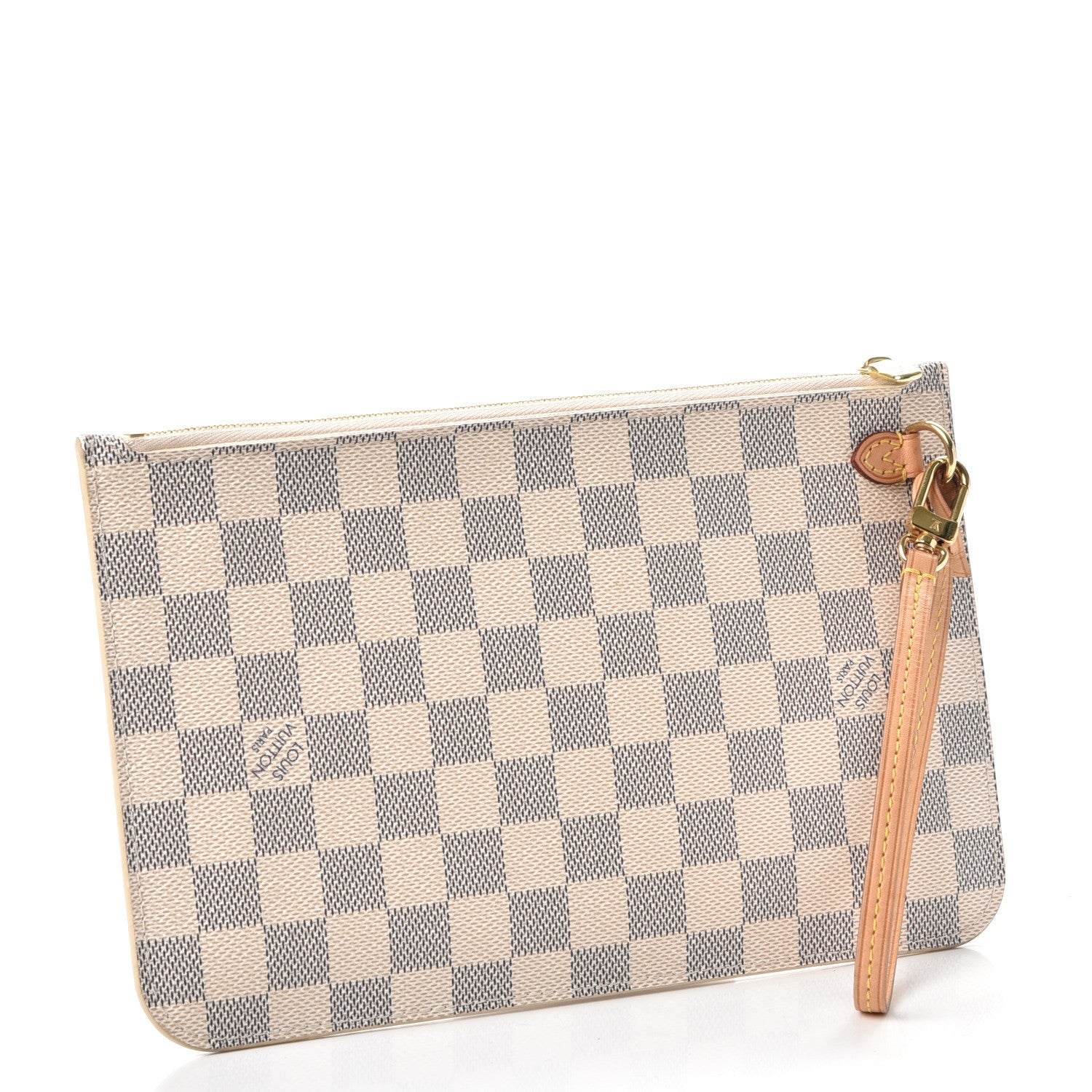 Louis Vuitton Damier Azur Neverfull MM GM Pochette 3 of 8