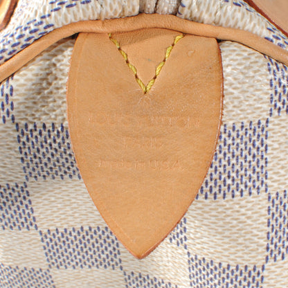 Louis Vuitton Damier Azur Speedy 25 8 of 8
