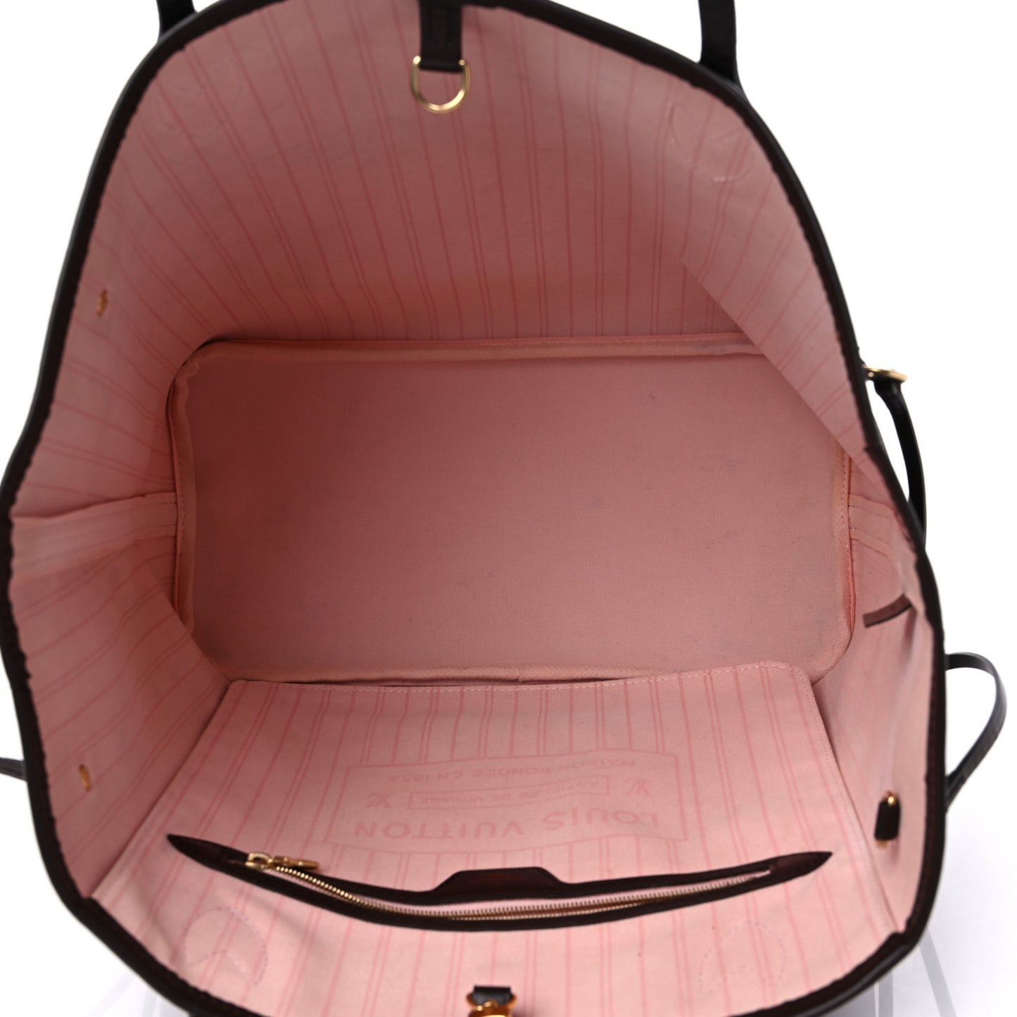 Damier Ebene Neo Neverfull MM Rose Ballerine