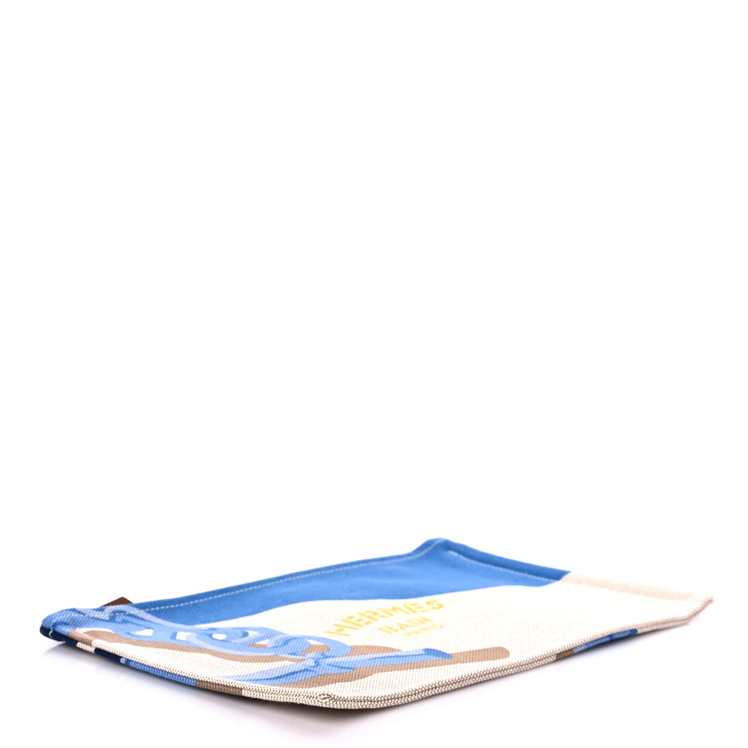 Hermes Toile Escale A La Plage Bain Case 4 of 6