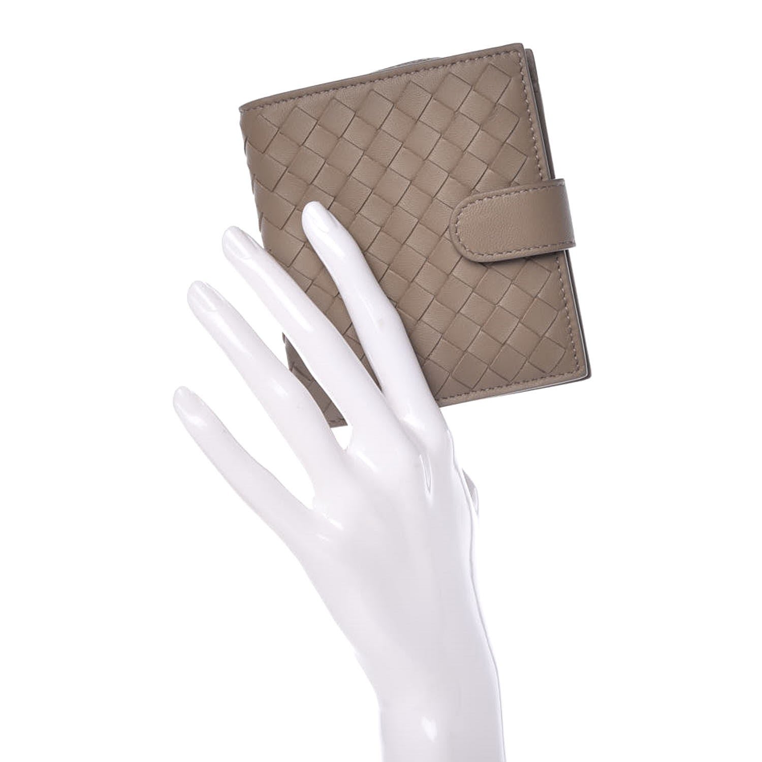 Bottega Veneta Nappa Intrecciato French Compact Wallet Shadow 2 of 8