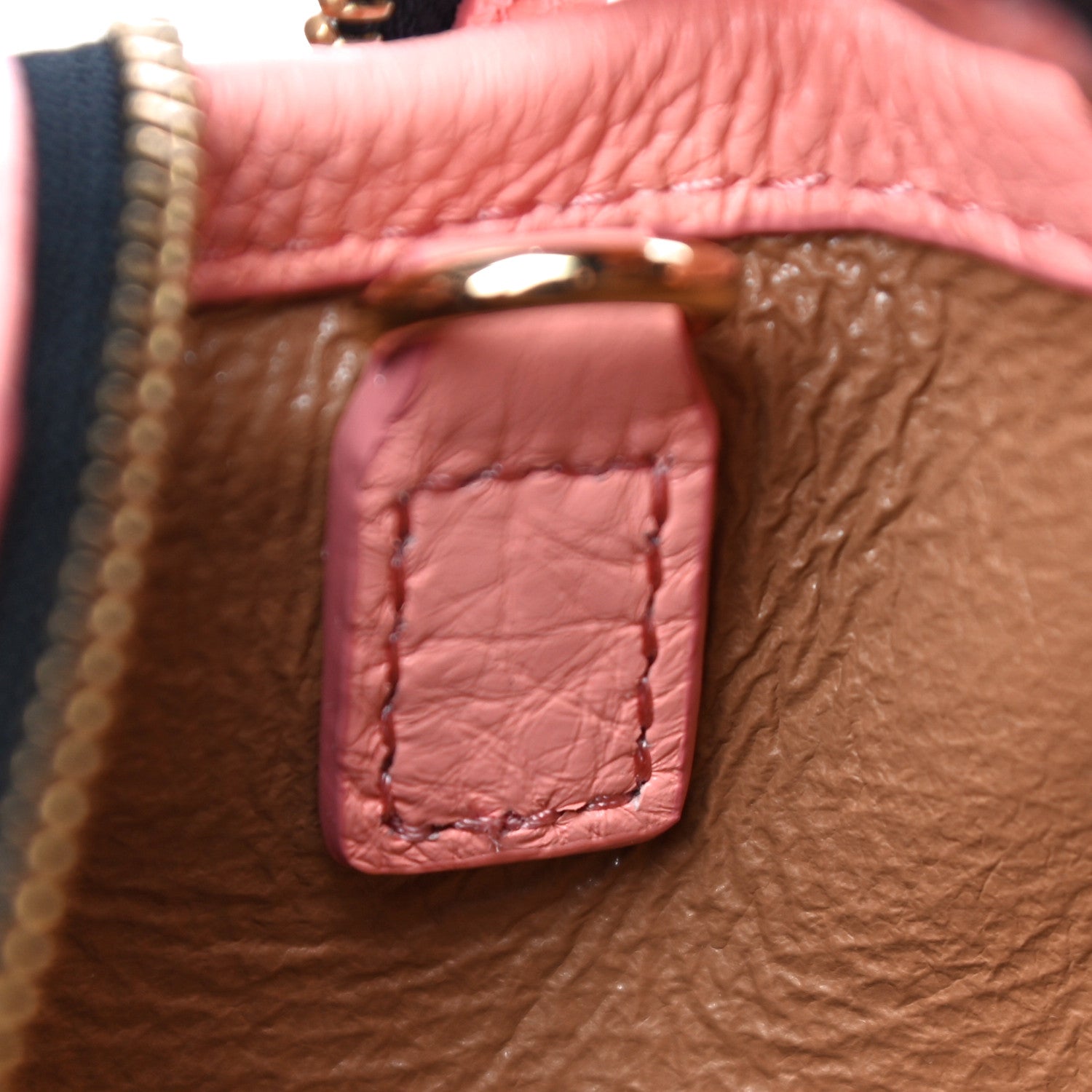 Marc Jacobs Grained Calfskin Small The Tote Bag Southern Peach 13 of 14