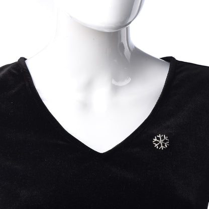 John Hardy Sterling Silver Bamboo Snowflake Lapel Pin 2 of 4