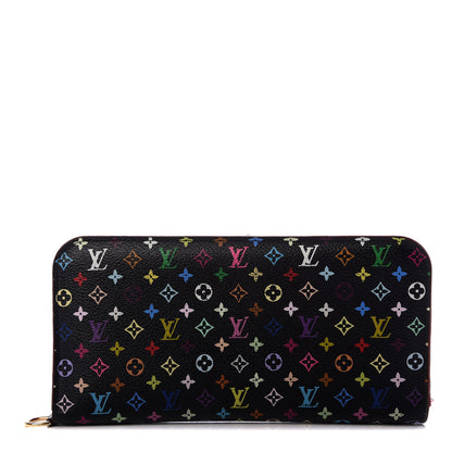 Louis Vuitton Monogram Multicolor Insolite Wallet Black Grenade 1 of 10