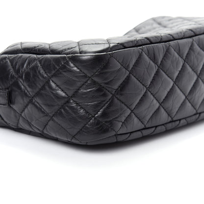Chanel Aged Calfskin Quilted Medium Reissue Camera Case Black 6 of 10