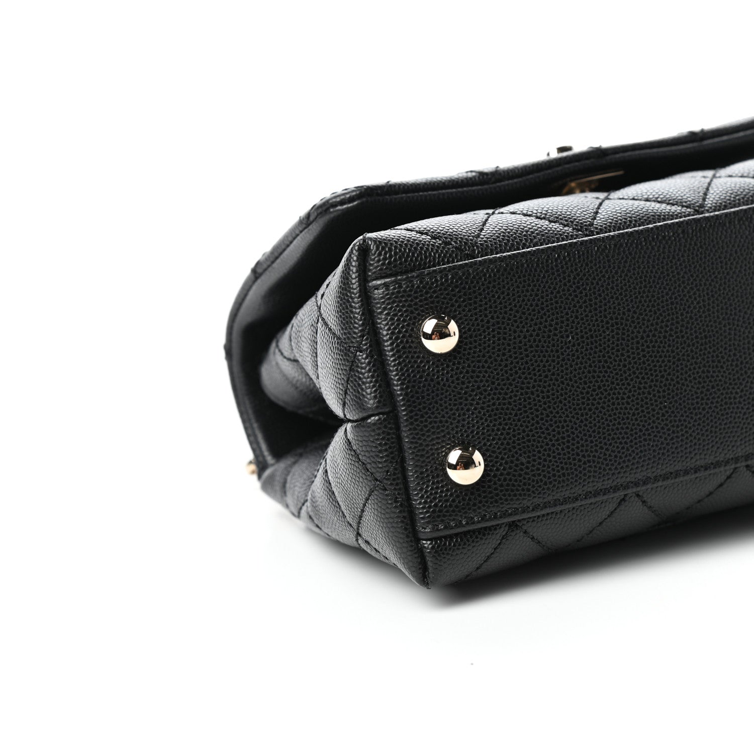 Chanel Caviar Quilted Extra Mini Coco Handle Flap Black 8 of 10