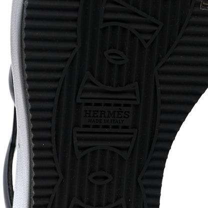Hermes Nappa Gipsy Sandals 38 Black 7 of 9