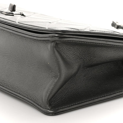 Chanel Calfskin Small Propeller Flap Charcoal 11 of 12