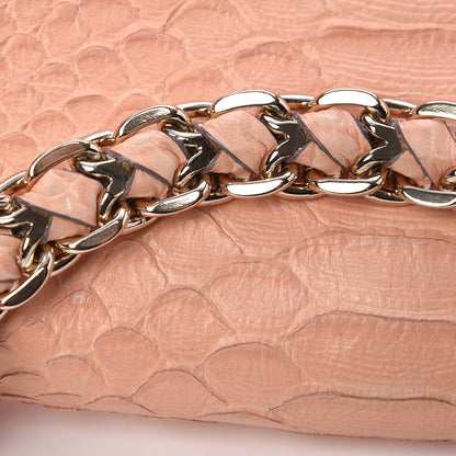 Mulberry Nappa Snake Embossed Small Lily Natural 22 of 23