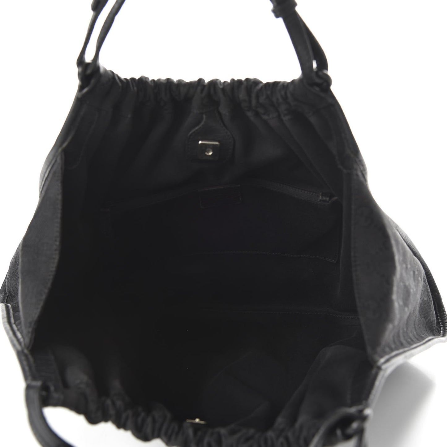 Monogram Hobo Black