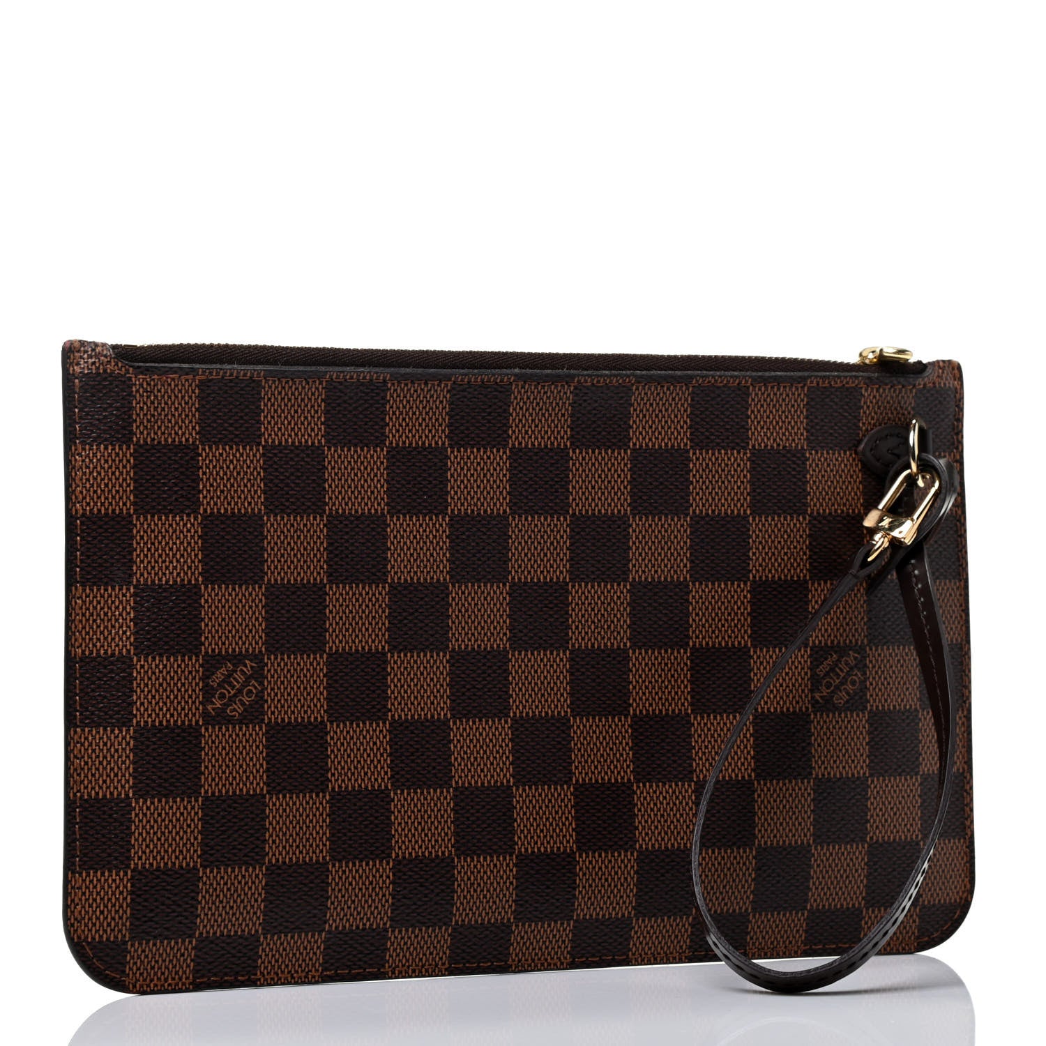Louis Vuitton Damier Ebene Neverfull MM GM Pochette 2 of 4