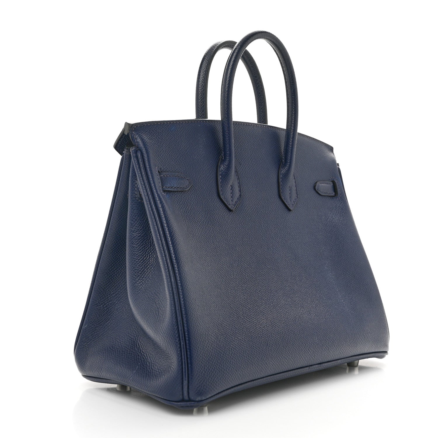 Hermes Epsom Verso Birkin 25 Bleu De Malte Bleu Sapphire 2 of 16