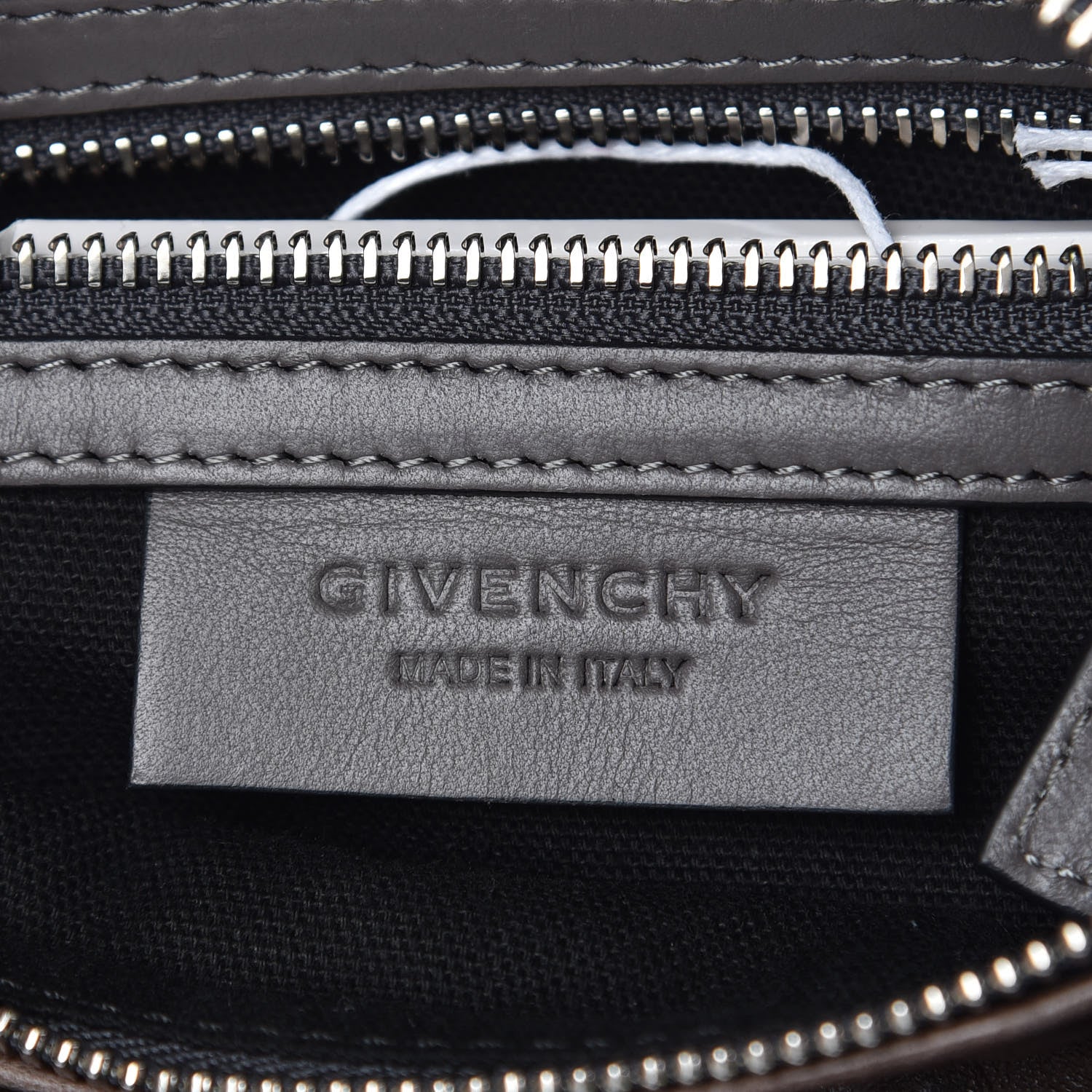 Givenchy Tumbled Sheepskin Mini Pandora Charcoal 6 of 8