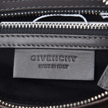 Givenchy Tumbled Sheepskin Mini Pandora Charcoal 6 of 8