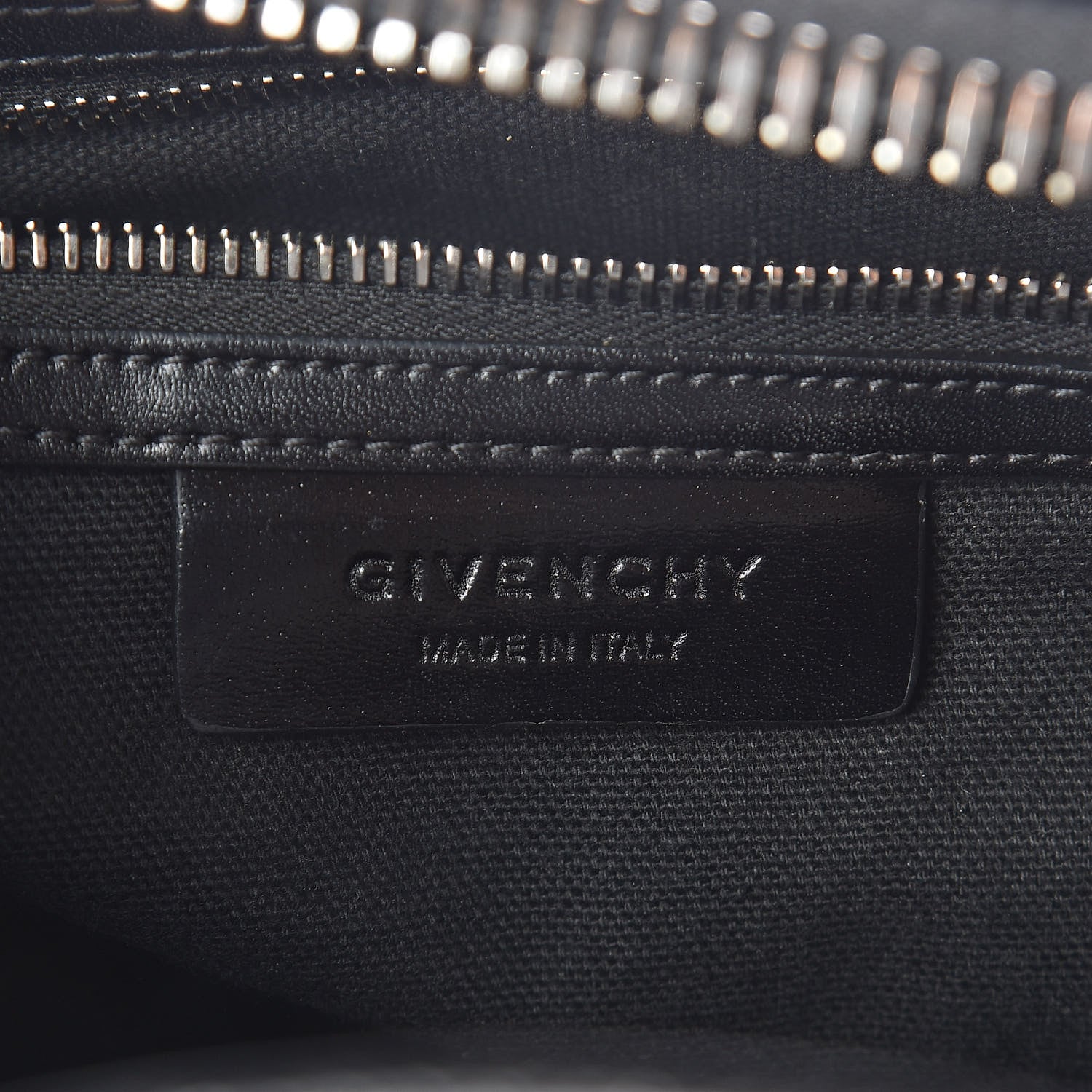 Givenchy Shiny Lord Calfskin Medium Antigona Black 6 of 12