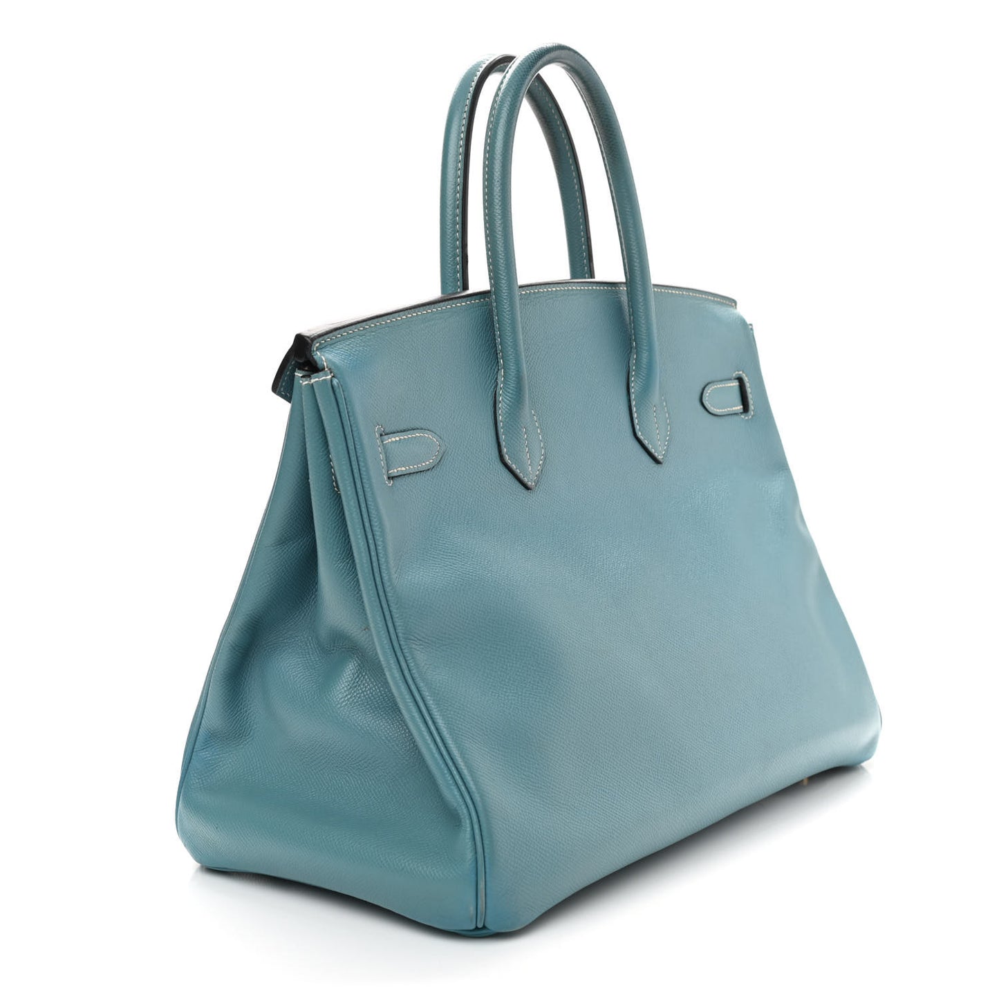 Courchevel Birkin 35 Blue Jean