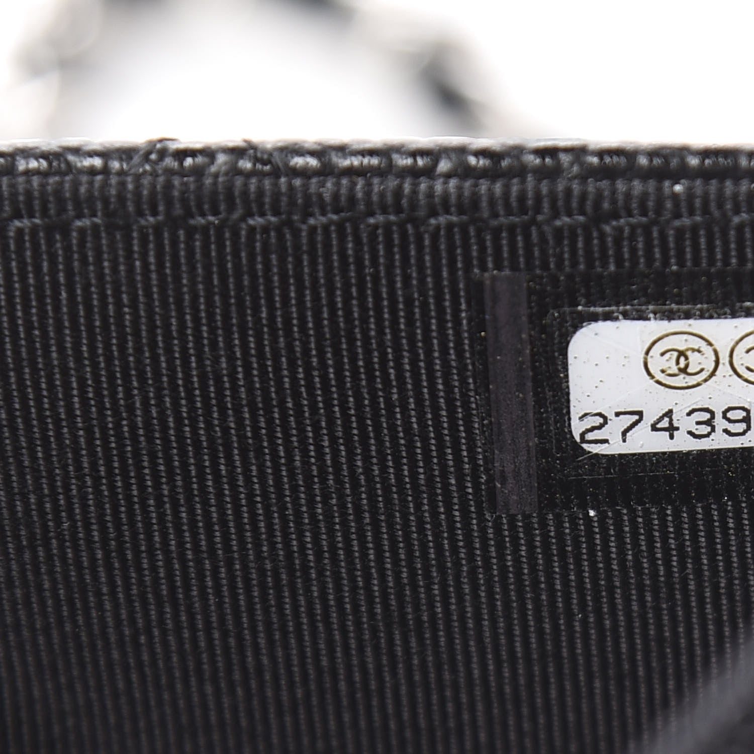 Chanel Caviar Quilted Wallet On Chain WOC Black 7 of 11