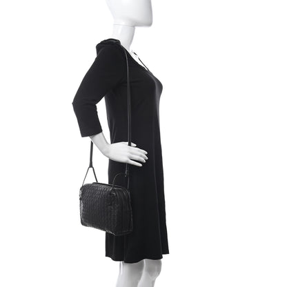 Bottega Veneta Nappa Intrecciato Nodini Bag Black 2 of 19