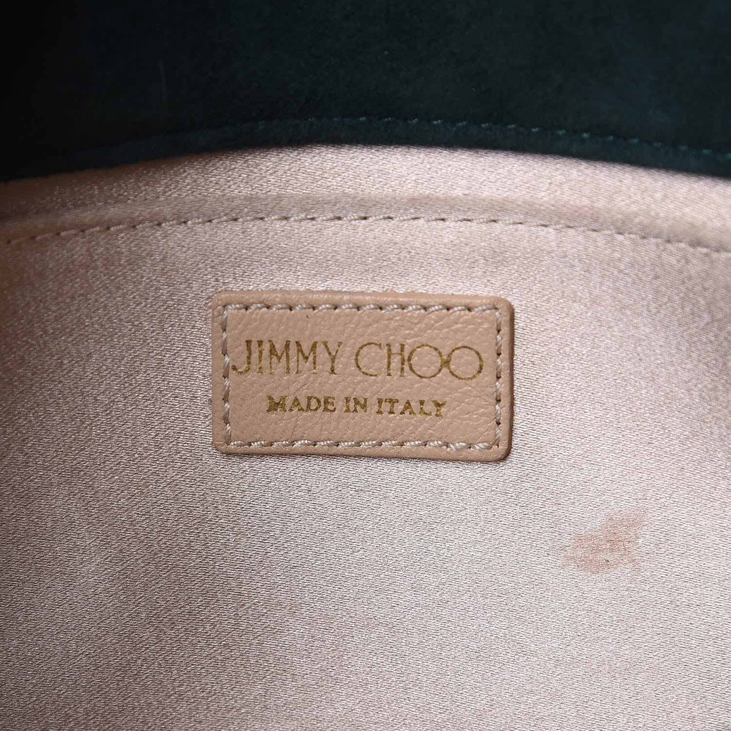 Jimmy Choo Rabbit Fur Python Crossbody Bag Green 6 of 7