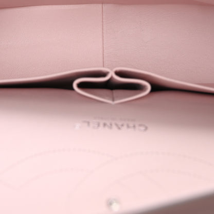 Chanel Patent Quilted Jumbo Double Flap Light Pink 5 of 11
