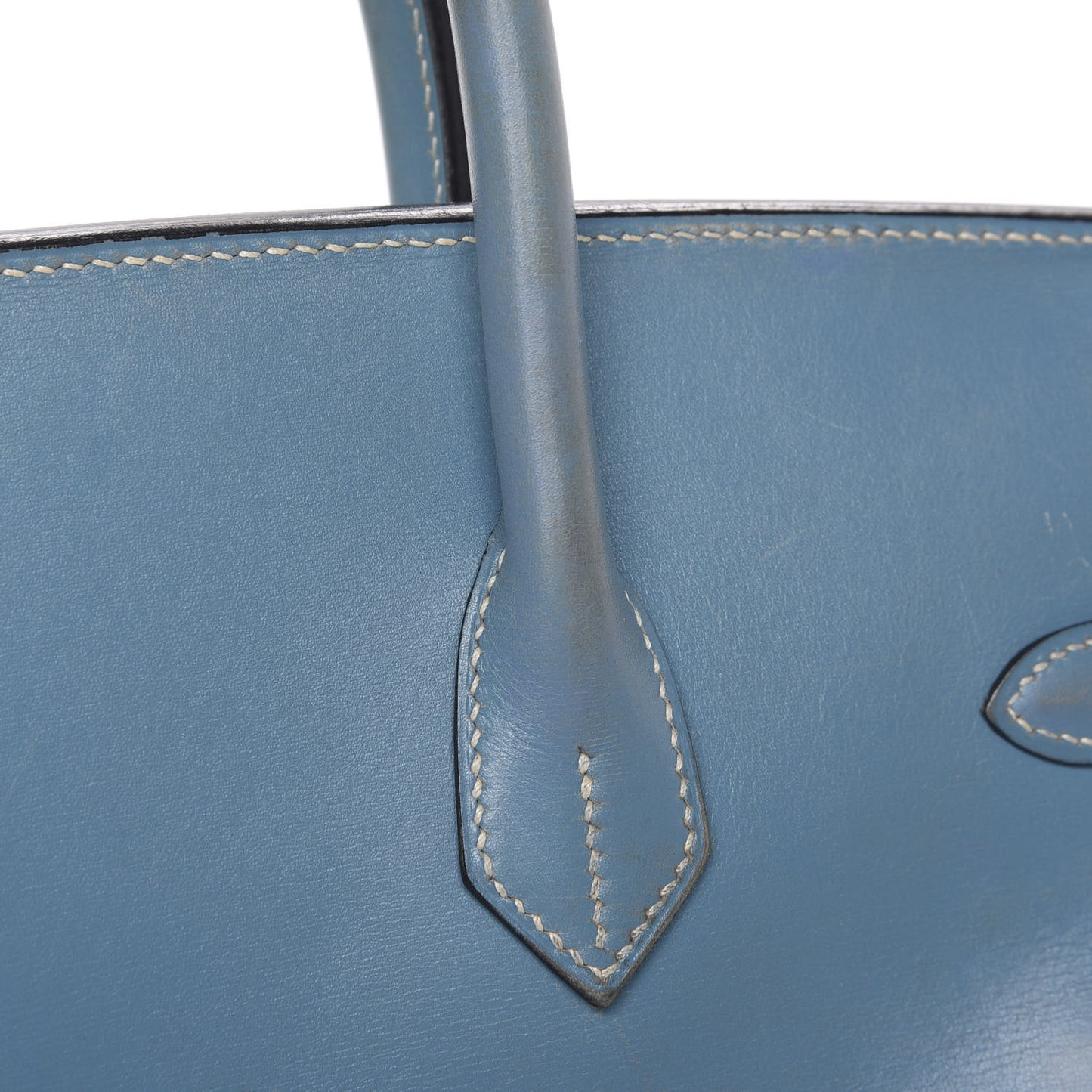 Box Birkin 35 Blue Jean
