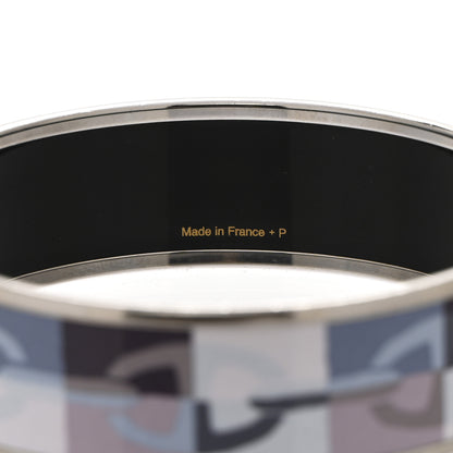 Hermes Enamel Printed Optique Chaine D'Ancre Wide Bracelet 65 5 of 6