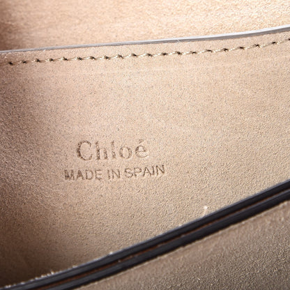 Chloe Suede Calfskin Small Faye Shoulder Bag Tobacco 7 of 8