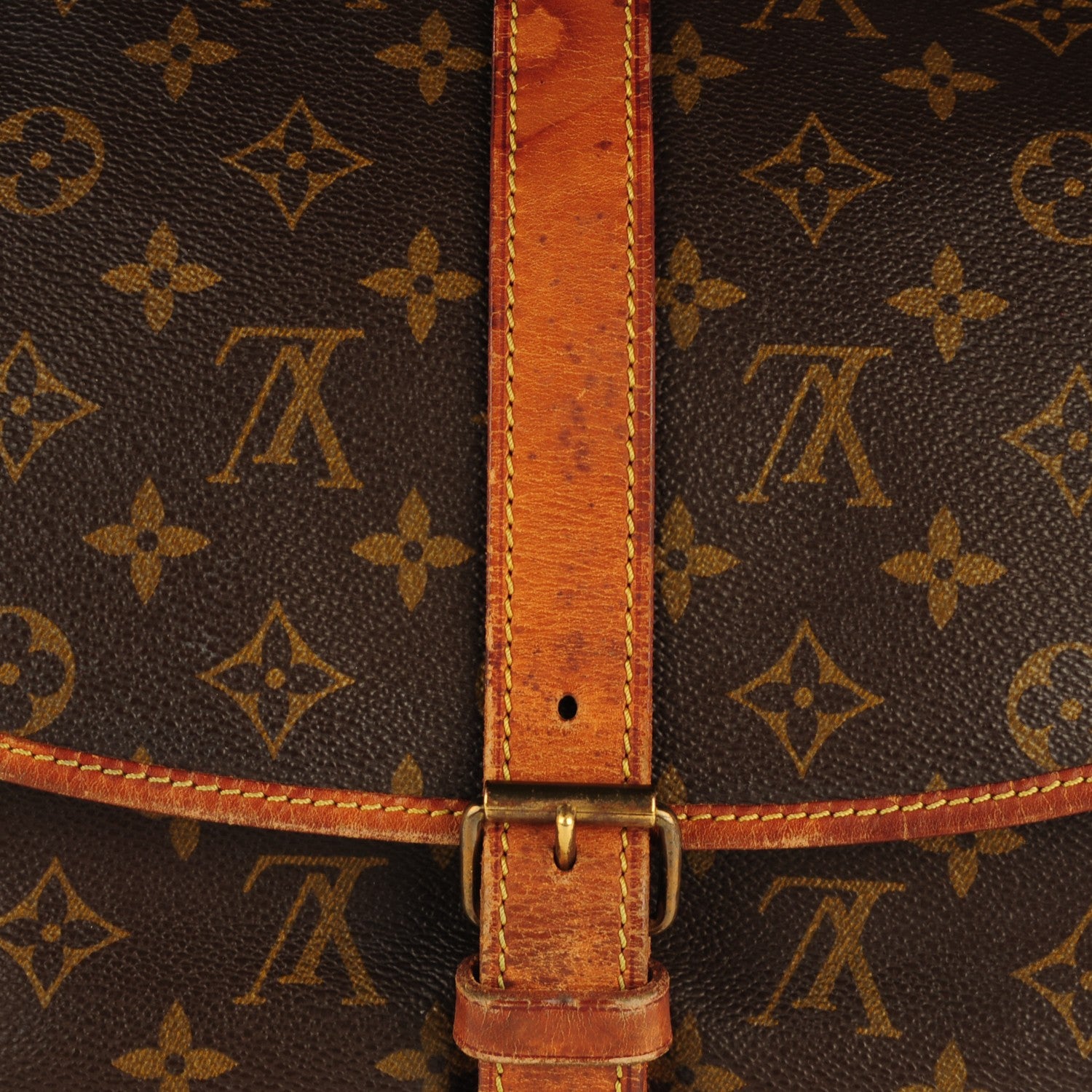 Louis Vuitton Monogram Saumur 35 10 of 17
