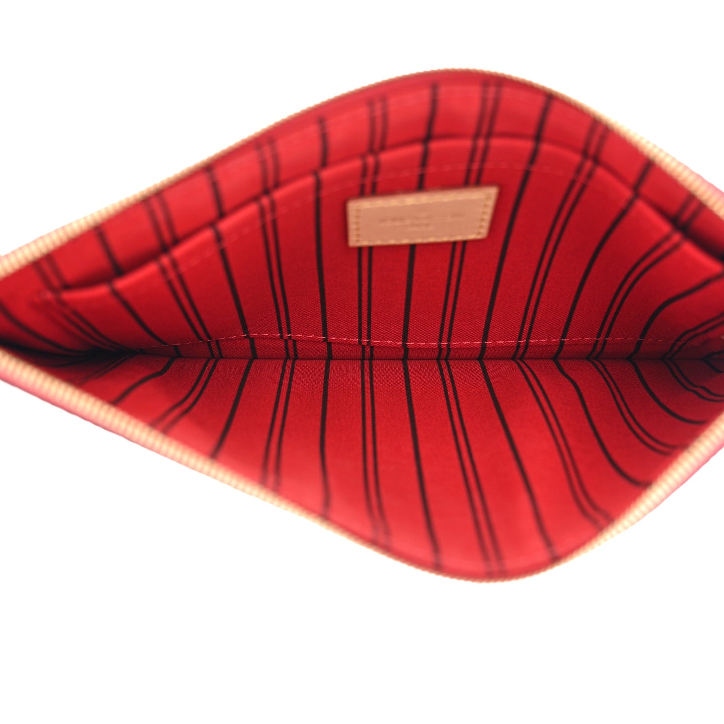 Monogram Neverfull MM GM Pochette Cherry