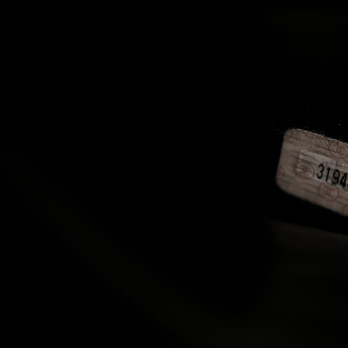 Lambskin Flap Shoulder Bag Black