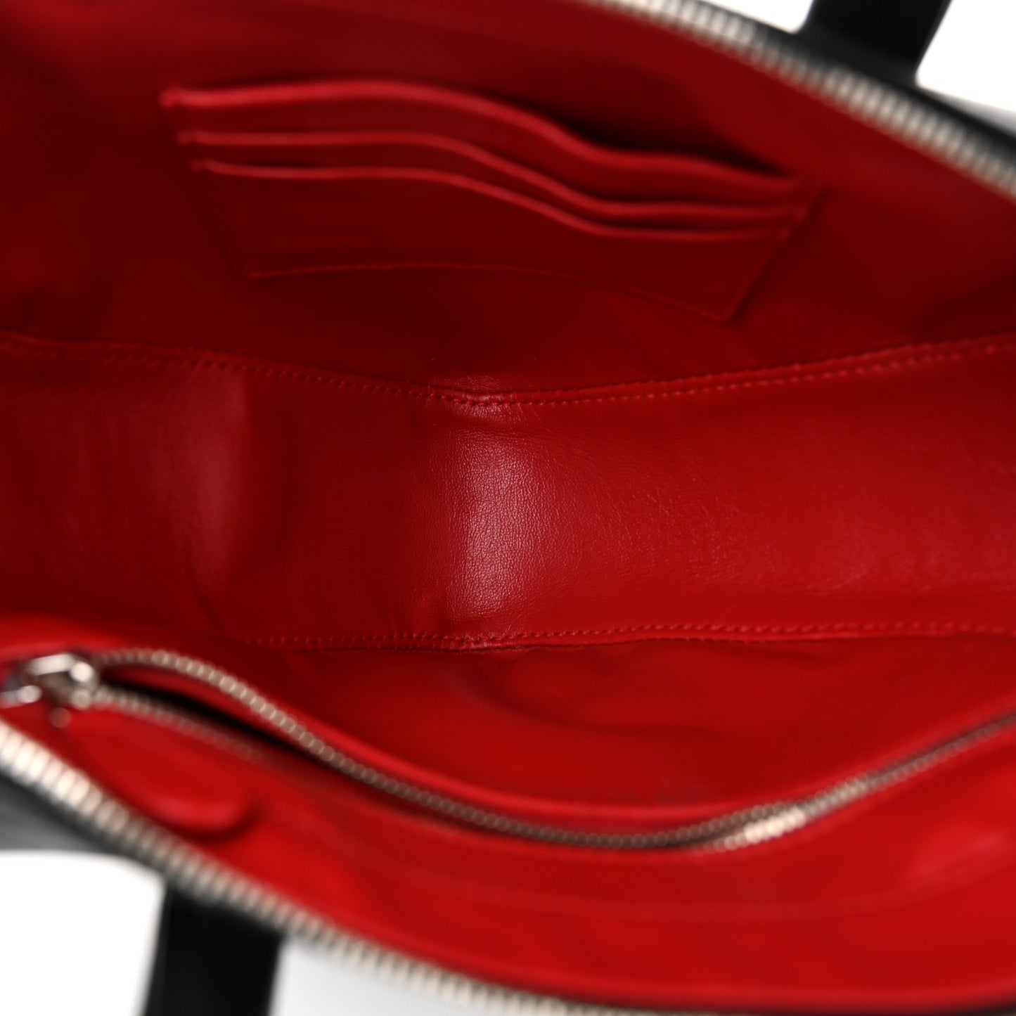 Calfskin XS Triangle Duffle Black
