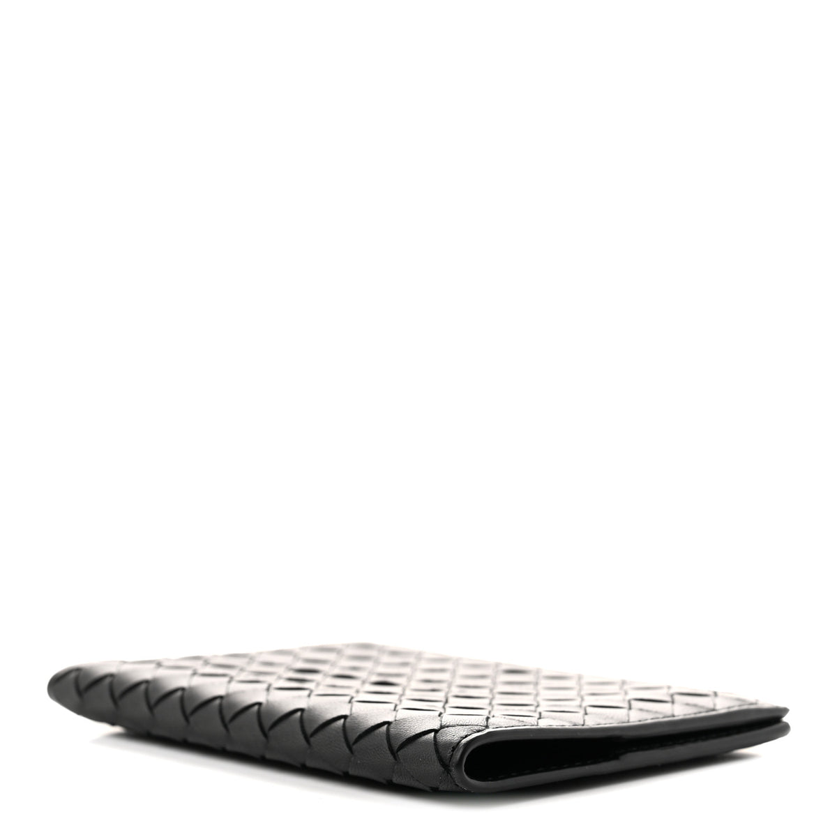 Bottega Veneta Nappa Intrecciato Passport Case Black 4 of 7