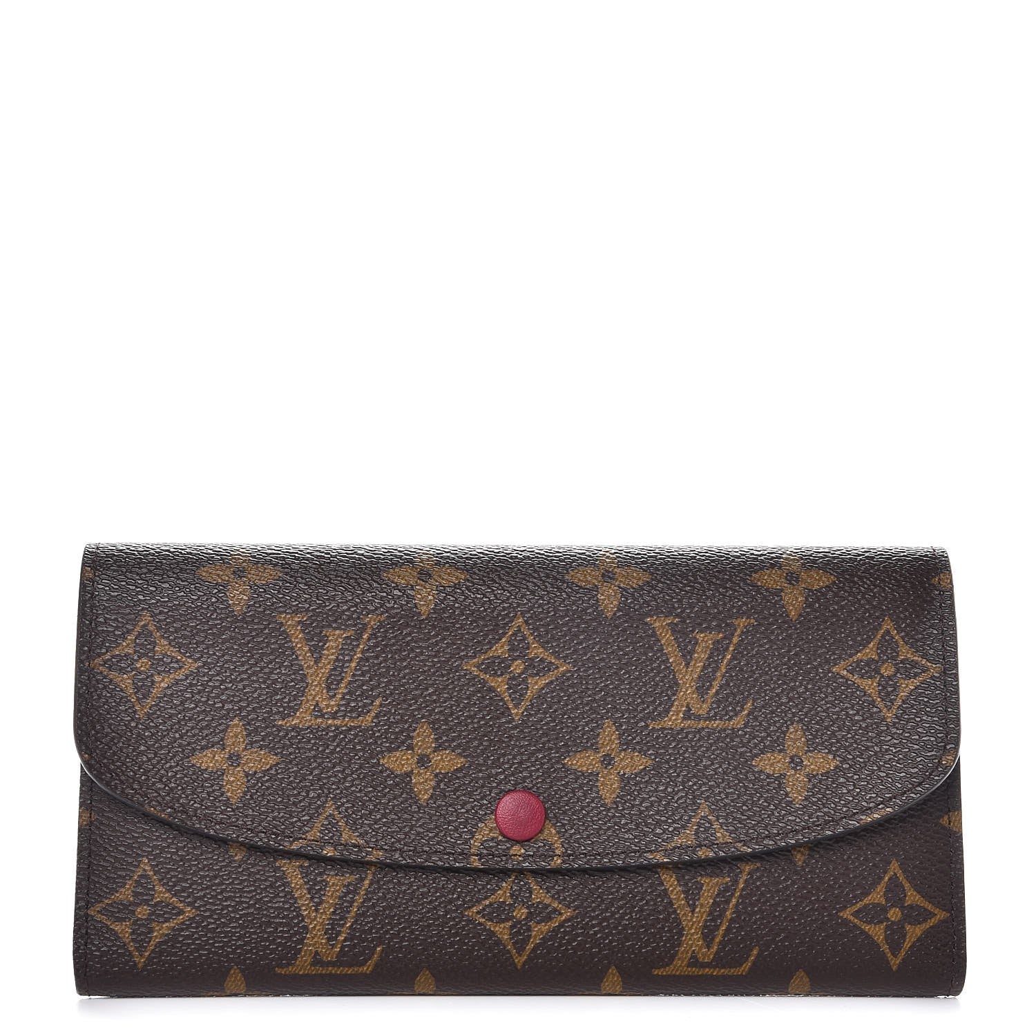 Louis Vuitton Monogram Emilie Wallet Fuchsia 1 of 7