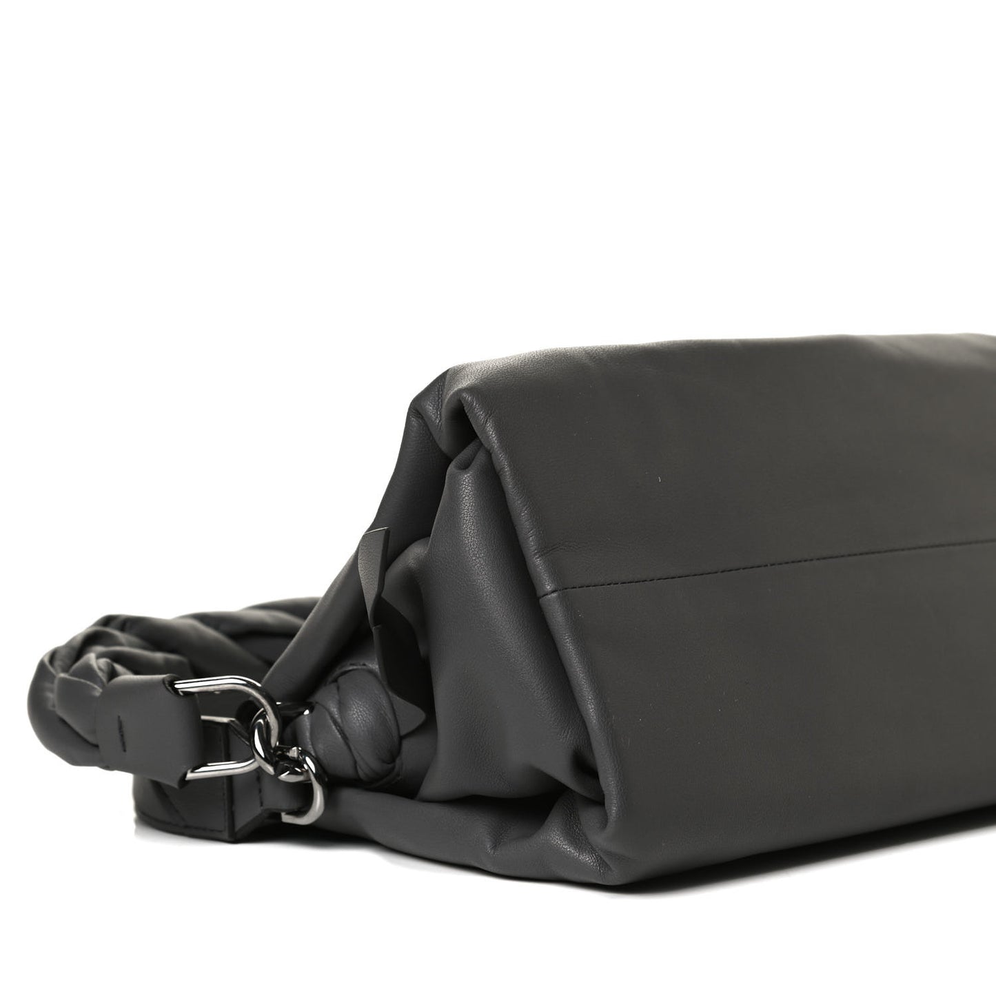 Calfskin Medium ID93 Satchel Storm Grey