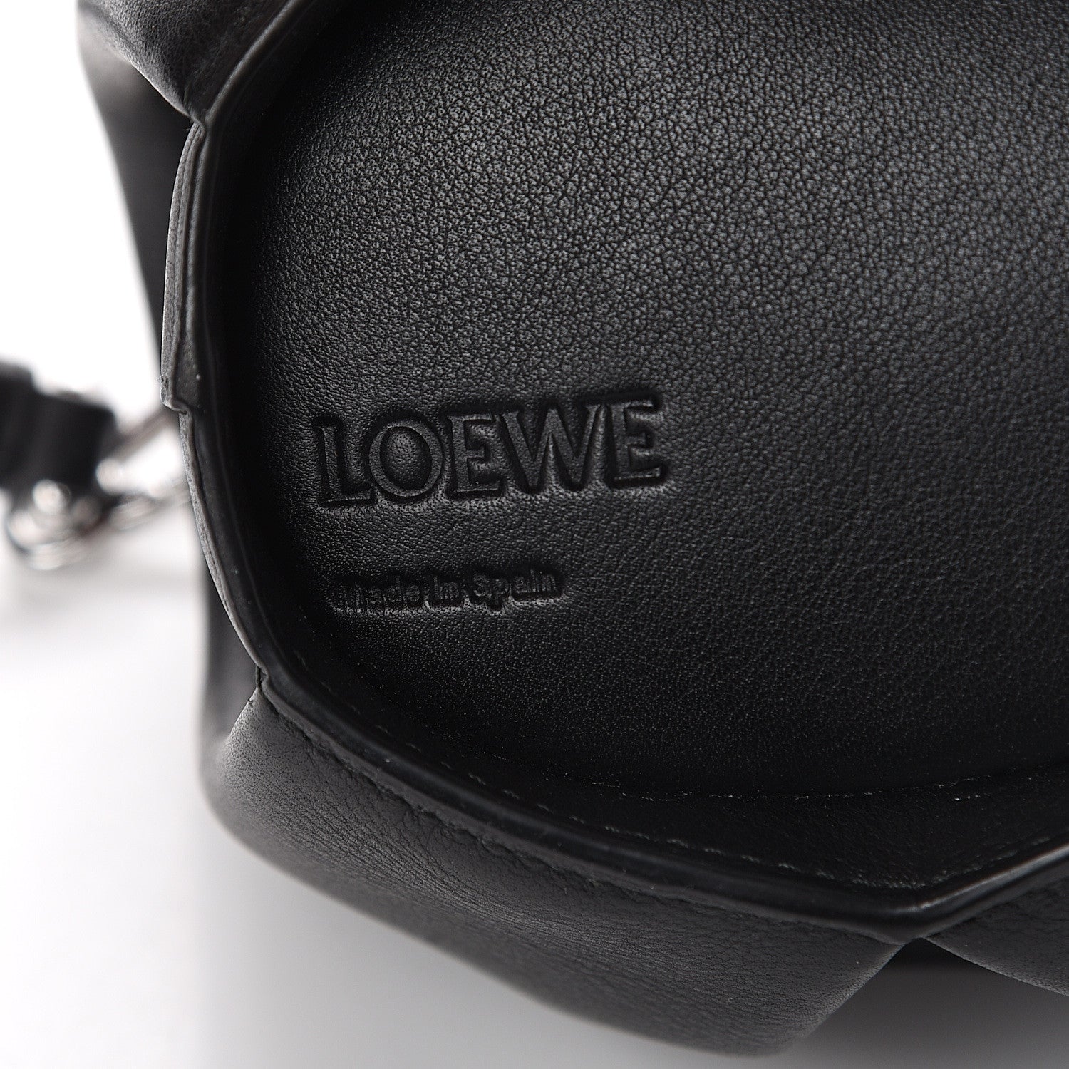 Loewe Calfskin Mini Elephant Crossbody Bag Black 5 of 7