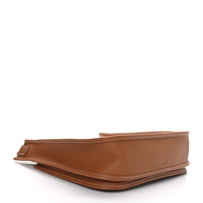 Hermes Taurillon Clemence Evelyne III PM Gold 3 of 9