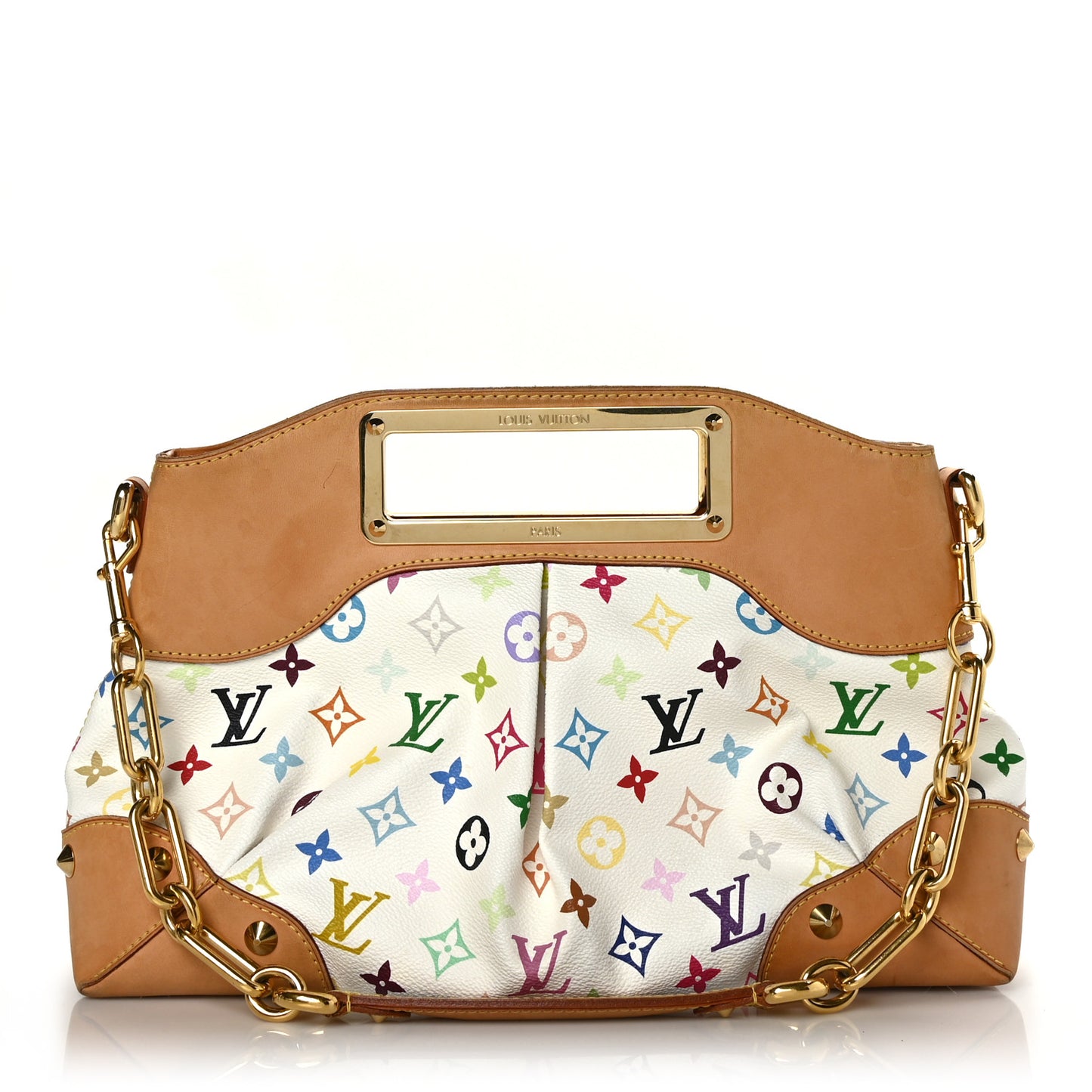Monogram Multicolor Judy MM White
