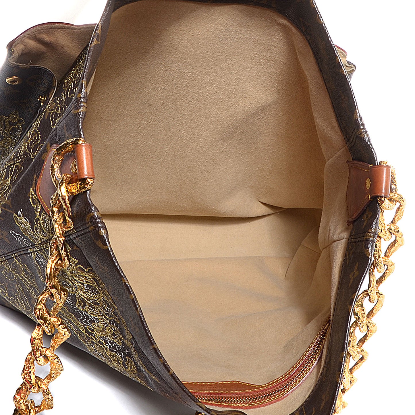 Monogram Dentelle Fersen Gold